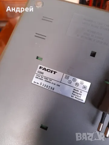 Стар калкулатор Facit C255, снимка 7 - Антикварни и старинни предмети - 48434752