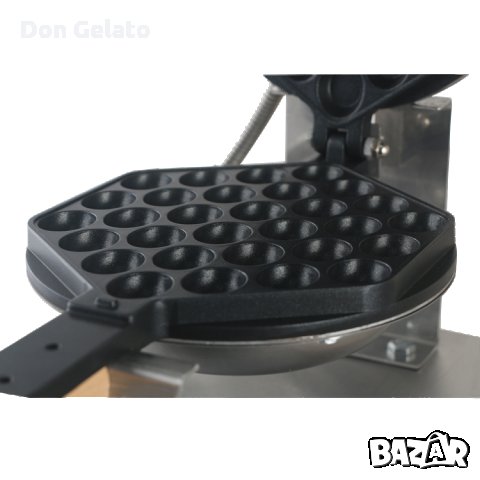 Професионален гофретник за Bubble Waffle гофрети Don Gelato + ПОДАРЪК, снимка 6 - Друго търговско оборудване - 30216082