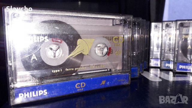 Аудио касети 10 броя, Philips CD One 60, снимка 1 - Аудио касети - 33822631