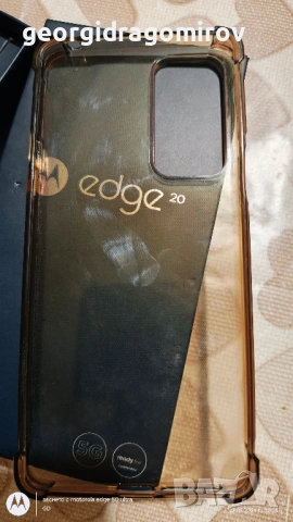 Работеща Motorola Edge 20 (XT2143-1) – Счупен дисплей / За части или ремонт, снимка 8 - Motorola - 54087197