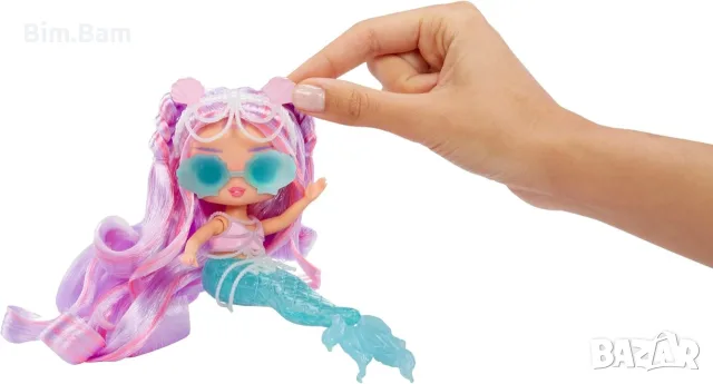 Модна кукла LOL Surprise! Tweens Mermaids Русалка с променяща се опашка - 3 модела, снимка 8 - Кукли - 56168629