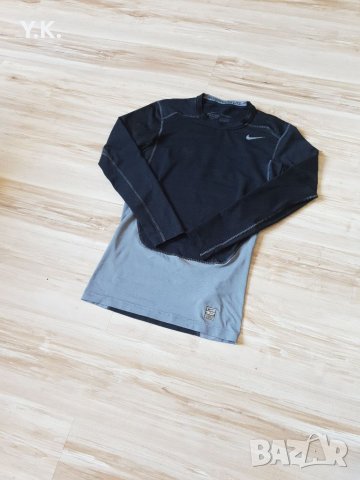 Оригинална дамска блуза Nike Pro Combat Dri-Fit, снимка 2 - Блузи с дълъг ръкав и пуловери - 36774906