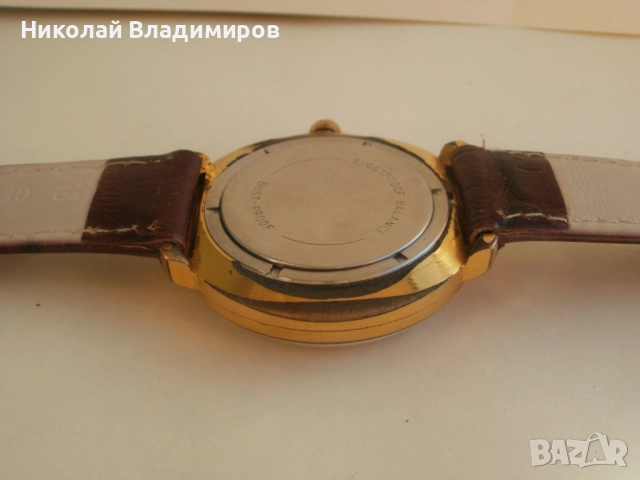 Wostok Восток голям 38,3 мм. мъжки руски позлатен ръчен часовник, снимка 8 - Мъжки - 52377857