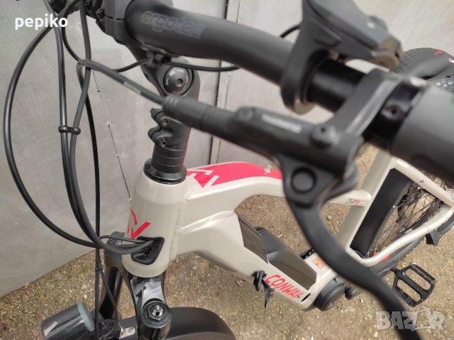 Продавам колела внос от Германия  електрически спортен велосипед CONWEY CAIRON C327, снимка 7 - Велосипеди - 36697039
