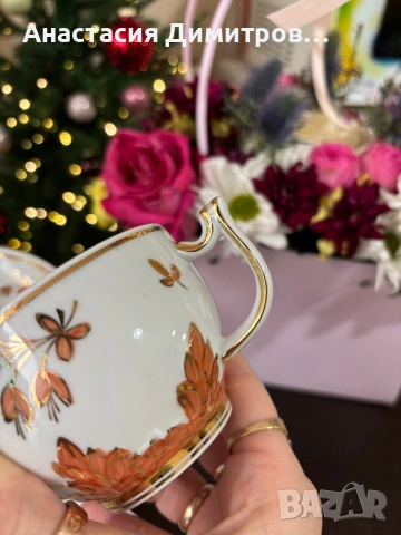 Руски сервиз за чай Вербилки, снимка 7 - Антикварни и старинни предмети - 53338901