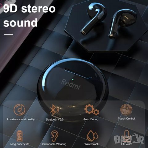 Redmi Buds 3 водоустойчиви Bluetooth HiFi стерео безжични слушалки, снимка 5 - Безжични слушалки - 39485653