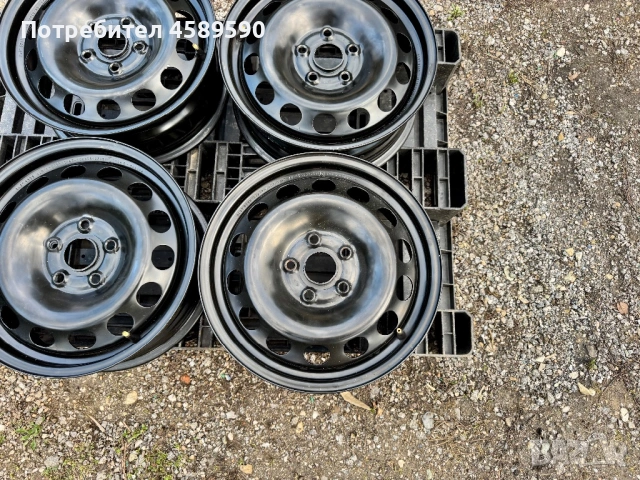 4бр.ЧИСТО НОВИ Оригинални железни джанти 16цола ET50 за Vw,Audi,Seat,Skoda, снимка 4 - Гуми и джанти - 51808249