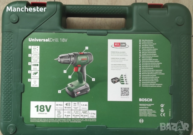 Акумулаторен винтоверт Bosch , снимка 4 - Винтоверти - 52476290