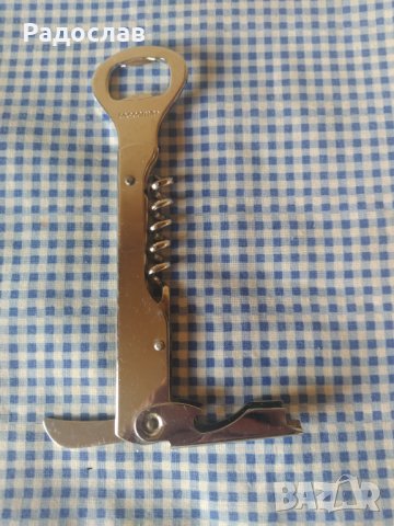 комбиниран тирбушон Tescoma, снимка 2 - Прибори за хранене, готвене и сервиране - 37299433