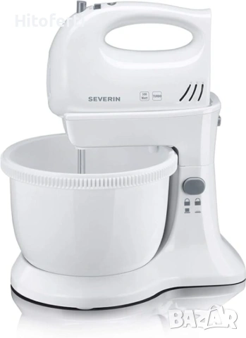 Комплект кухненски миксер Severin, HM 3810 / бяло-сив