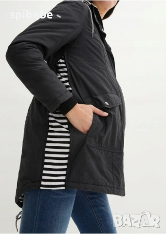 Ново Зимно яке за бременни и бебеносене размер 36/S и 38/M Bonprix, снимка 6 - Якета - 53030889