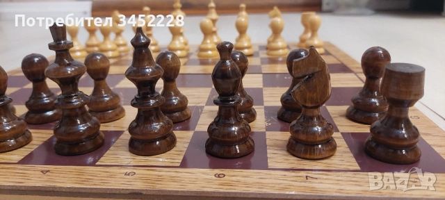 шах и табла фигури дървени нови 38см , снимка 7 - Шах и табла - 52228252