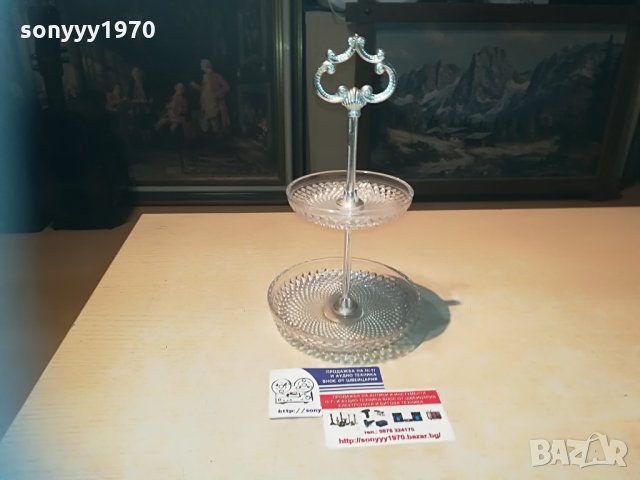 ретро бонбониера-26х15см-внос франция, снимка 2 - Колекции - 30073622