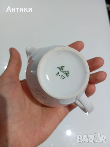 Порцеланова стара каничка маркирана , снимка 3 - Други - 52493226