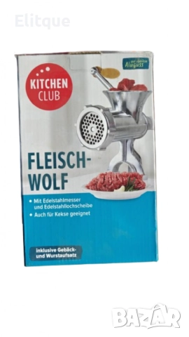 Мултифункционална ръчна мелница – за месо, колбаси и бисквити, снимка 11 - Други - 52742666