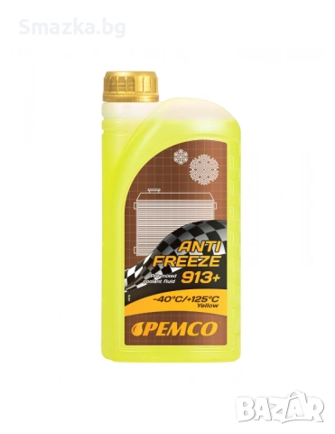PEMCO Жълт Антифриз 913+ -40 °C 1L