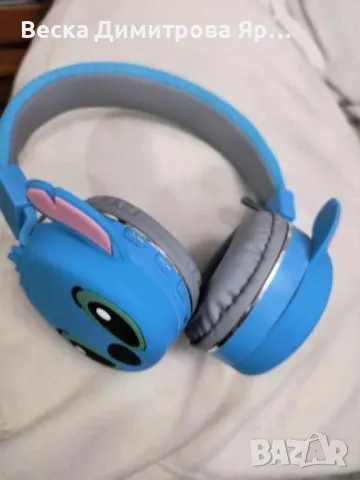 Безжични bluetooth слушалки с котешки уши за деца BT-023C - EP9, снимка 16 - Друга електроника - 47827575