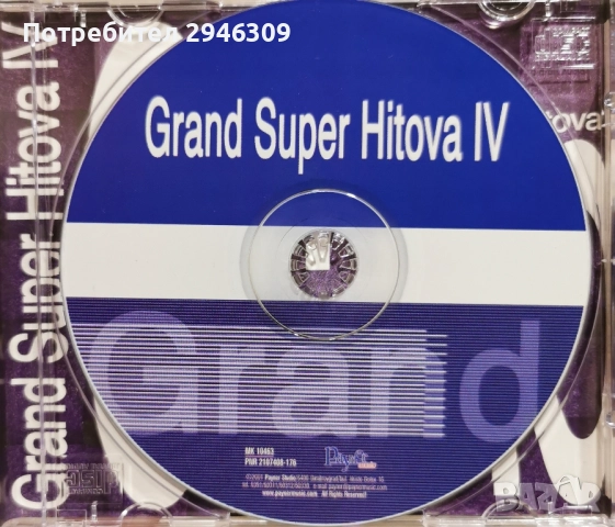 Grand Super Hitova IV(2001), снимка 3 - CD дискове - 51984326