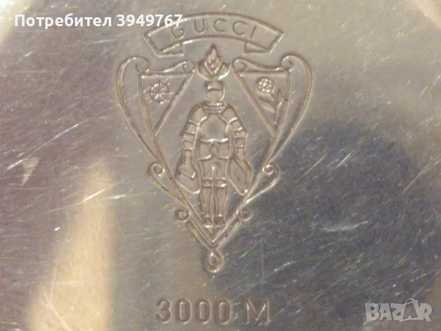 Оригинален кварцов часовник''Gucci 3000 m'', снимка 4 - Мъжки - 56216292