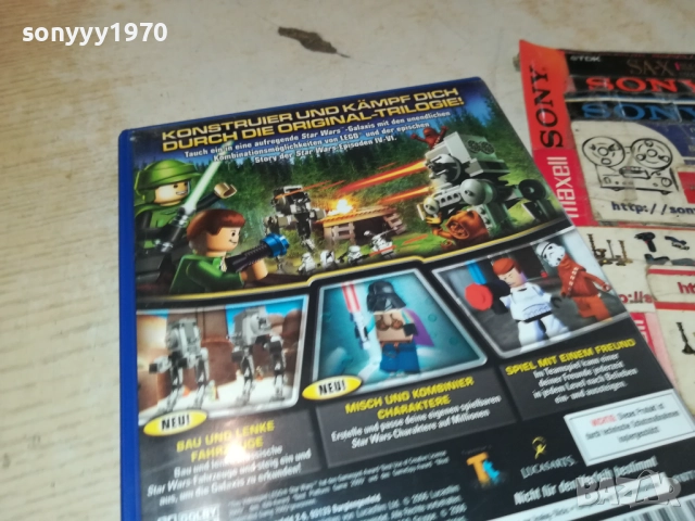 SONY PS2 GAME STAR WARS II 2611251631, снимка 6 - Игри за PlayStation - 52550299