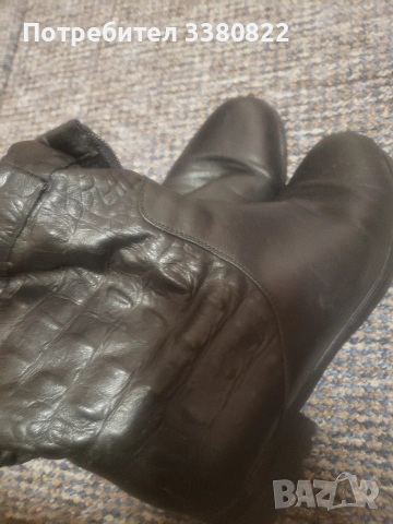 Дамски боти от естествена кожа