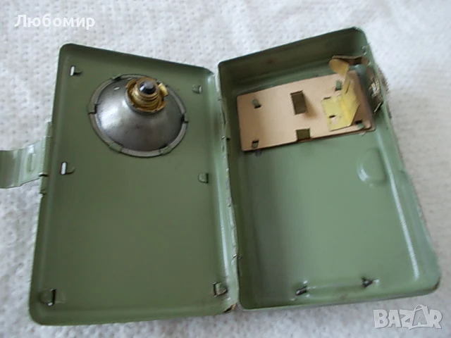 Старинно железничарско фенерче 4 цвята - №4, снимка 8 - Антикварни и старинни предмети - 50726250