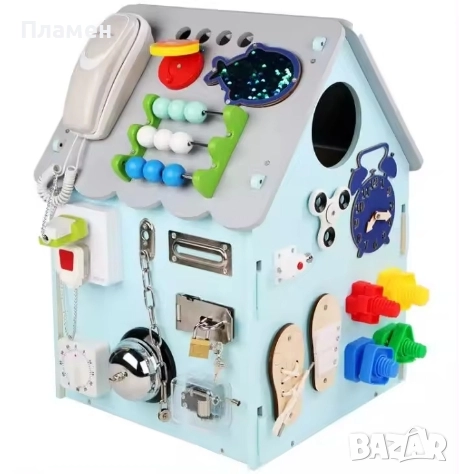 Busy Board Busy House / Бизиборд тип Къща за развитие на дечица, снимка 2 - Други - 52371060