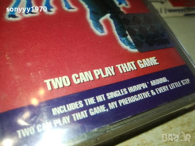 Bobby Brown ‎– Two Can Play That Game нова лицензна касета-NEW ORIGINAL TAE 0702241117, снимка 5 - Аудио касети - 44175439