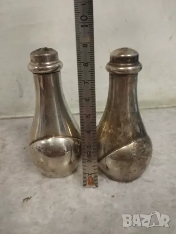 Посребрени солници комплект, снимка 3 - Други ценни предмети - 47508504