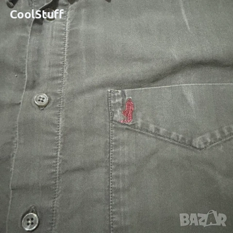 Мъжка Дънкова Риза Marlboro Classics Размер M, снимка 3 - Ризи - 53934815