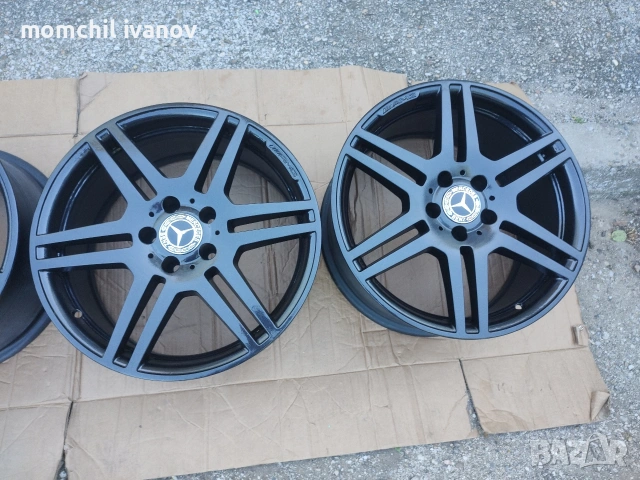18" AMG оригинални джанти за Мерцедес, спорт пакет, снимка 3 - Гуми и джанти - 54320942