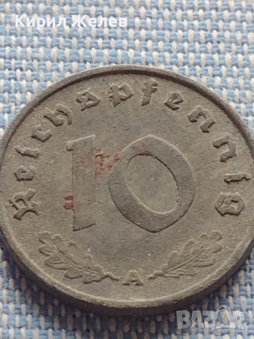 Монета 10 райхсфенинг 1941г. Германия Трети Райх с СХВАСТИКА за КОЛЕКЦИЯ 29408, снимка 3 - Нумизматика и бонистика - 42819932