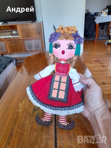 Стара кукла за стена #5, снимка 2 - Други ценни предмети - 37497299