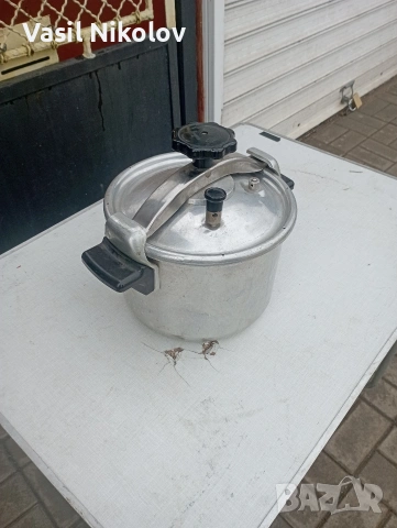 Тенджера под налягане СССР производство 6 литра , снимка 4 - Съдове за готвене - 53245703