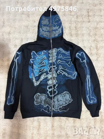 Travis Scott Cactus Jack Black Zip-Up Hoodie 