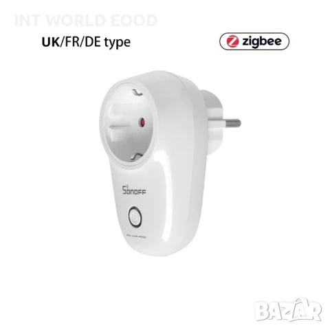 SONOFF S26R2ZB Zigbee Интелигентен Контакт, снимка 1