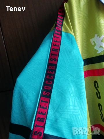 Puma 90s Street Soccer Jersey Football Shirt Vintage оригинална тениска фланелка футболна , снимка 6 - Тениски - 53084232