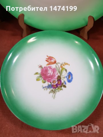 Красив баварски десертен сервиз, снимка 5 - Сервизи - 35584378