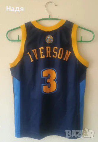 Оригинален Детски потник Denver Nuggets x Iverson 06/08, снимка 2 - Баскетбол - 56168684