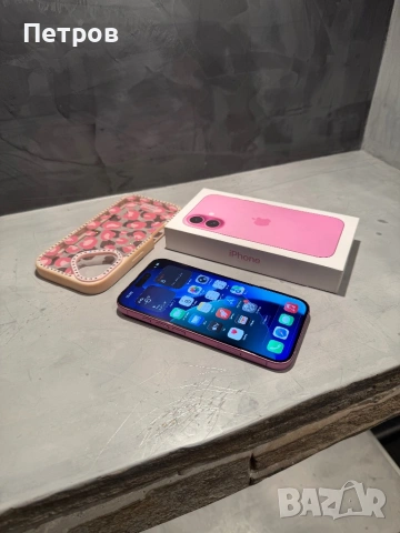 КАТО НОВ Iphone 16 Pink + гаранция и подарък, снимка 7 - Apple iPhone - 53038064