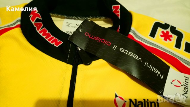 Ново Nalini made in Italy  мъжко джърси М размер , снимка 3 - Аксесоари за велосипеди - 31879957