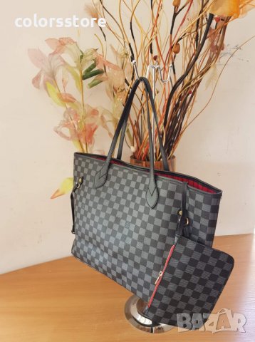 Черна чанта Louis Vuitton  Neverfull , снимка 2 - Чанти - 31124630