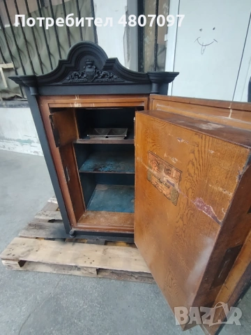Продава античен сейф ХIX век.Wiese&comp., снимка 6 - Антикварни и старинни предмети - 54305666