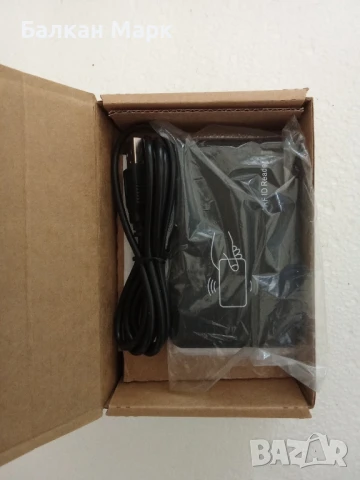 📦 Продавам нов RFID четец D302 – USB + 5 бели карти