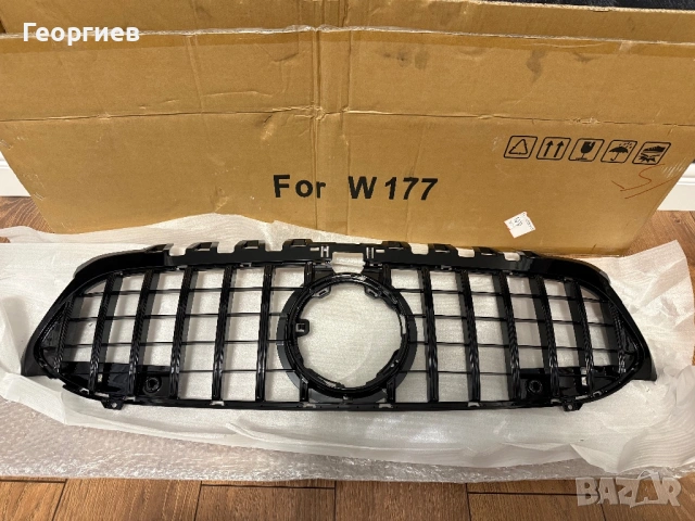 Предна решетка GT Mercedes A W177 +2018г AMG - DM25, снимка 3 - Аксесоари и консумативи - 53306058