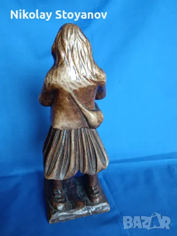 Дървена фигура, снимка 4 - Антикварни и старинни предмети - 48994662