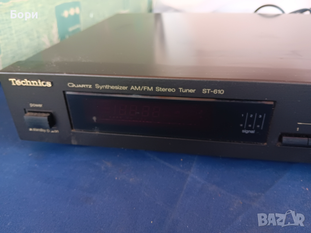 Technics ST-610 Стерео тунер , снимка 8 - Радиокасетофони, транзистори - 44589409