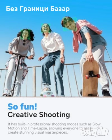 Нова Екшън камера SJCAM C200 Pro 4K, водоустойчива и стабилизирана за снимки видео, снимка 7 - Камери - 52544433