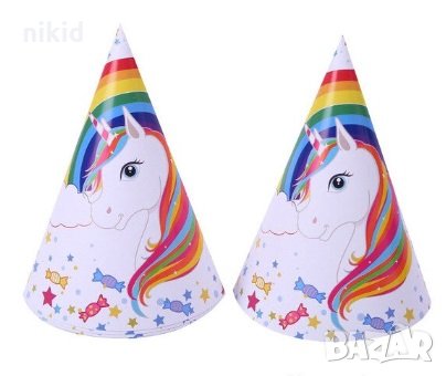 Вълшебният Еднорог unicorn Голяма парти шапки шапка рожден ден в Други в  гр. Ямбол - ID29702797 — Bazar.bg