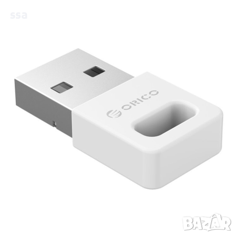 Orico блутут адаптер Bluetooth 4.0 USB adapter, white - BTA-409-WH, снимка 4 - Мрежови адаптери - 44782685